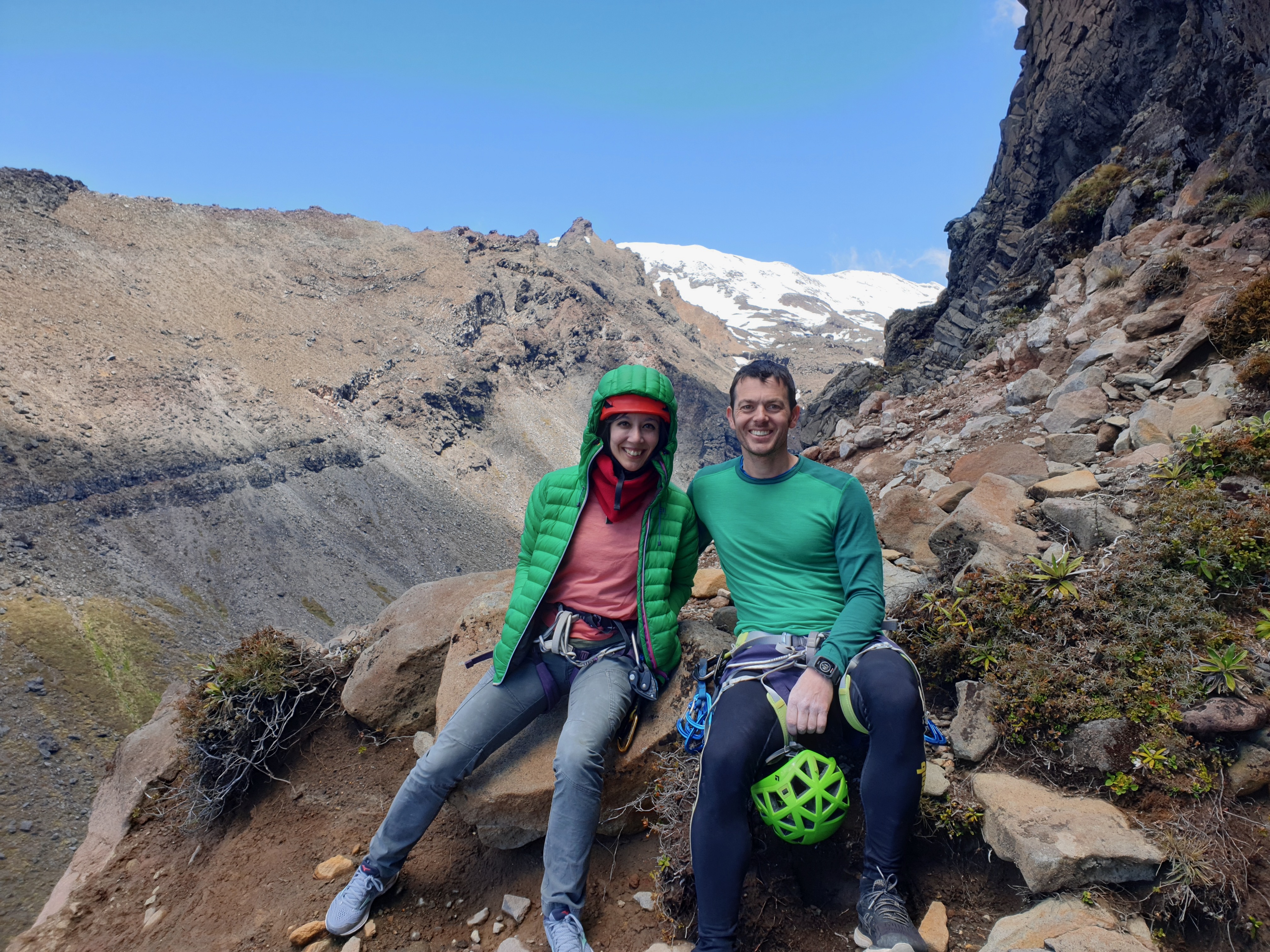 Our first visit to Whakapapa Gorge crag and we love it!